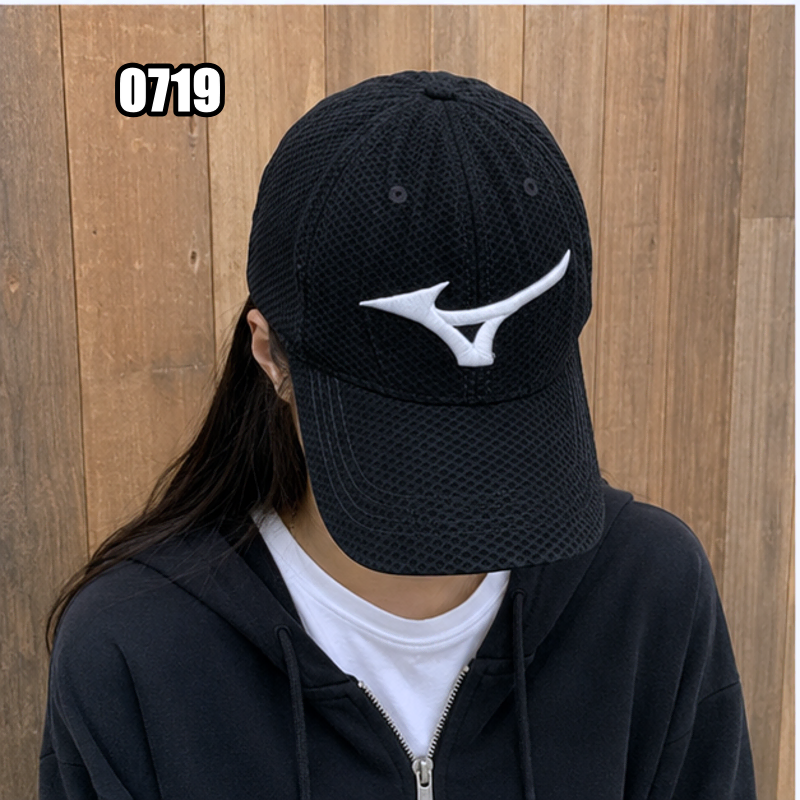 미즈노 로고 메쉬 볼캡