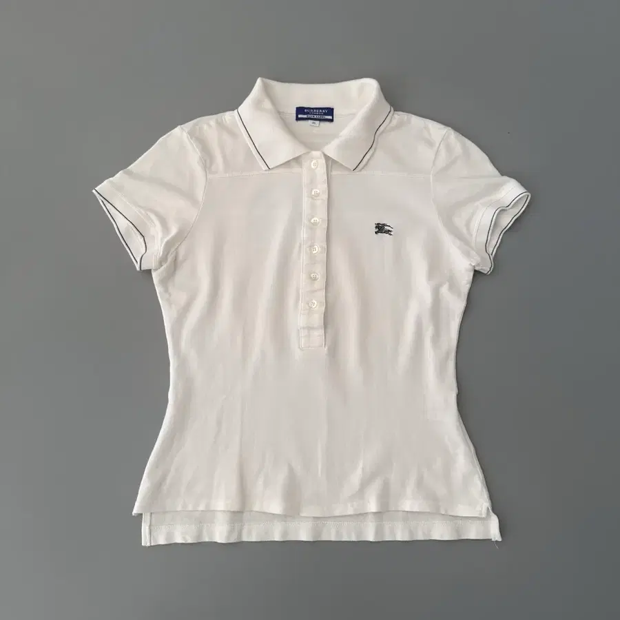 버버리 블루라벨 burberry 로고 카라 티셔츠