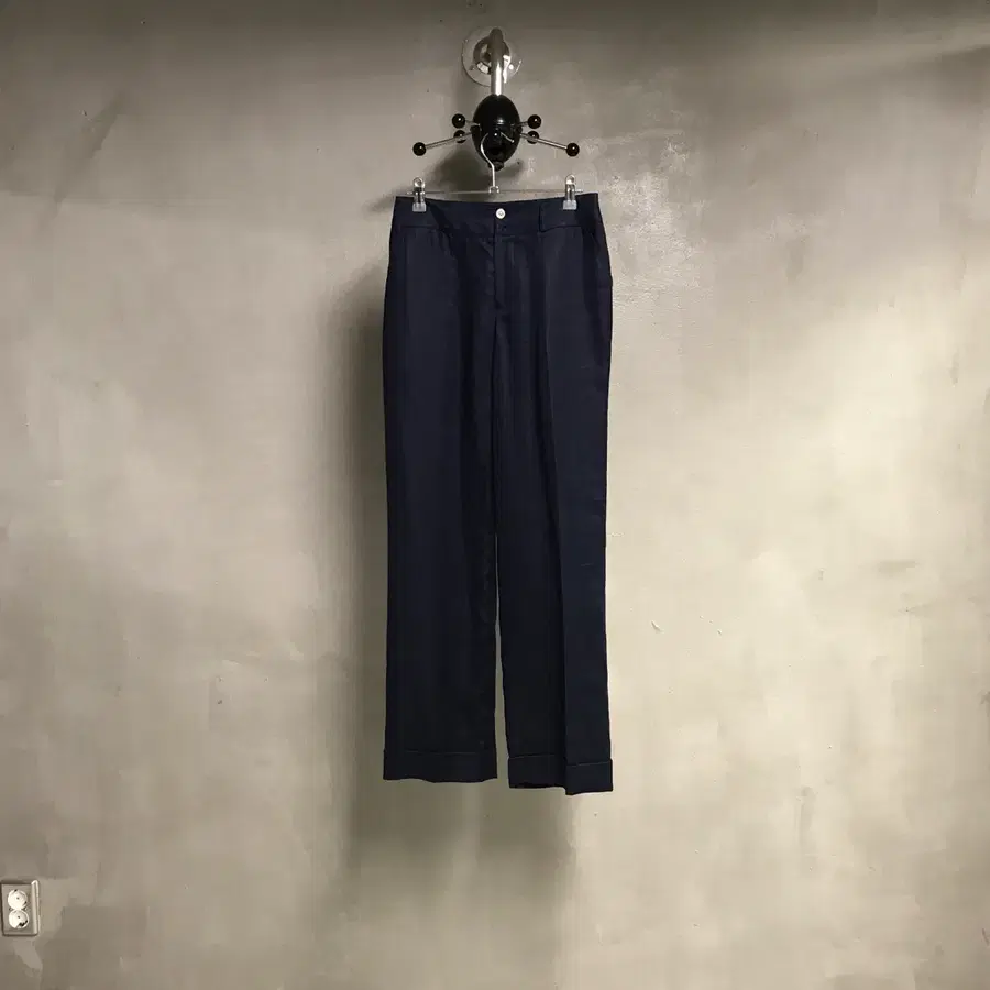 랄프로렌 린넨 치노 팬츠 네이비 2P(W)