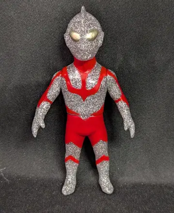 MAXTOY 맥스토이 소프트 비닐 인형 울트라맨 클리어 성형/실버 라메/금 눈