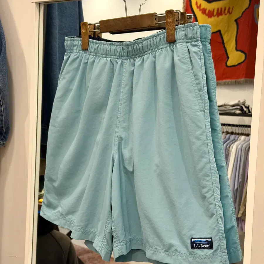00s L.L.Bean 엘엘빈 나일론 스윔 쇼츠 (32inch)