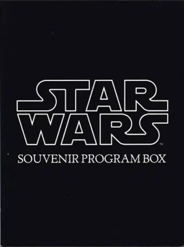도호 STAR WARS SOUVENIR PROGRAM BOX (함입) 무크