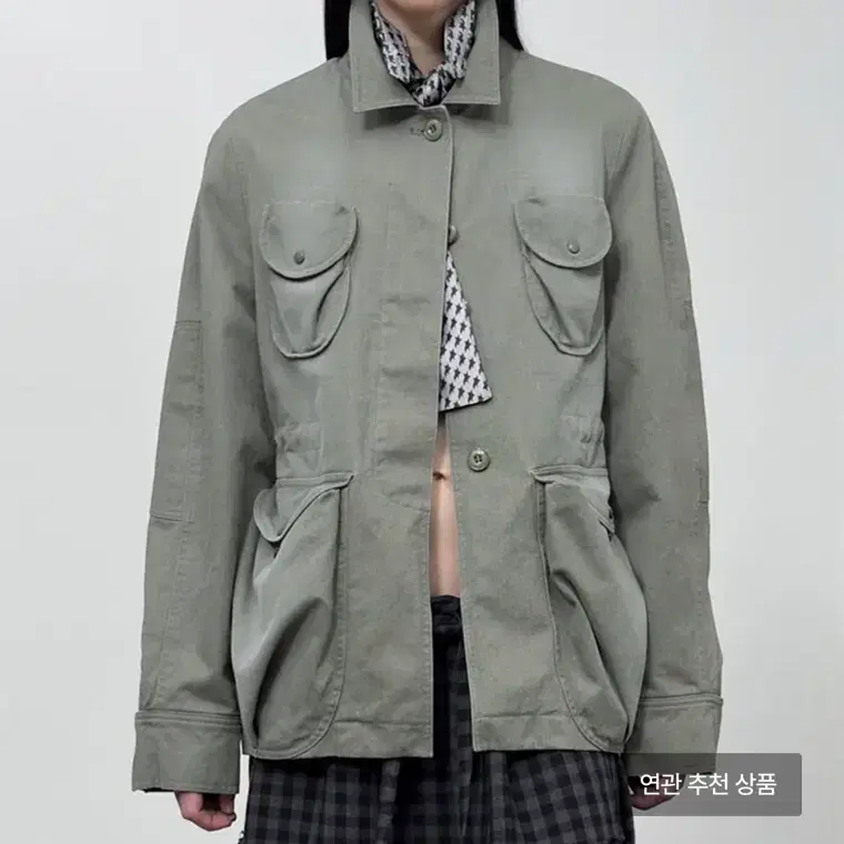 오픈yy MULTI POCKET SAFARI JACKET
