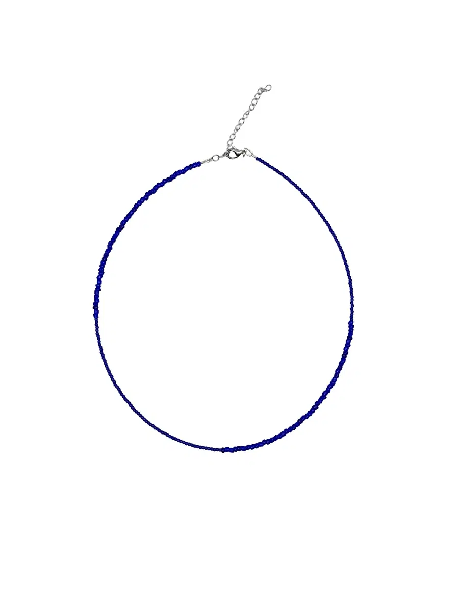 Blue and blue necklace