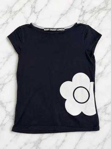 MARY QUANT LONDON 데이지 셔츠 블랙