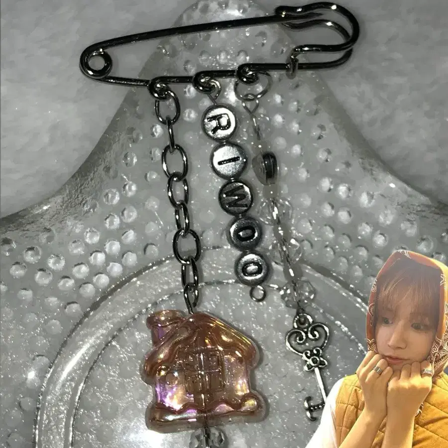 보넥도 리우 옷핀 키링