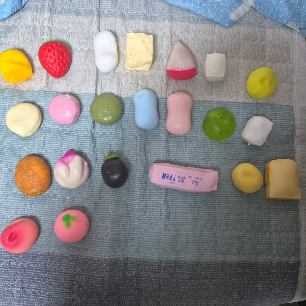 이형피 크런치 슬랑이 말랑이 판매합니다