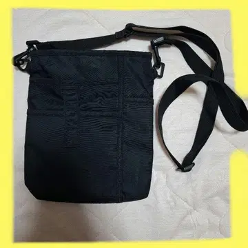 무인 2way 펜꽂이 미니 숄더 파우치 발수 블랙 사코슈
