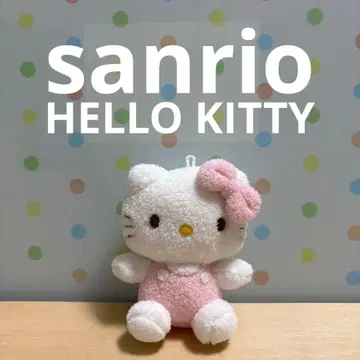 산리오 헬로키티 봉제 인형 키링 마스코트