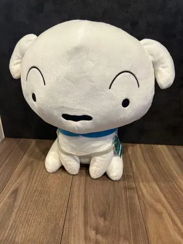 짱구는 못말려(크레용 신짱) 메가 모후굿토 봉제 인형 ~앉은 포즈의 시로~