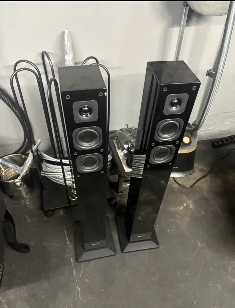 DENON SC T-17 톨보이 스피커 (블랙) 2개