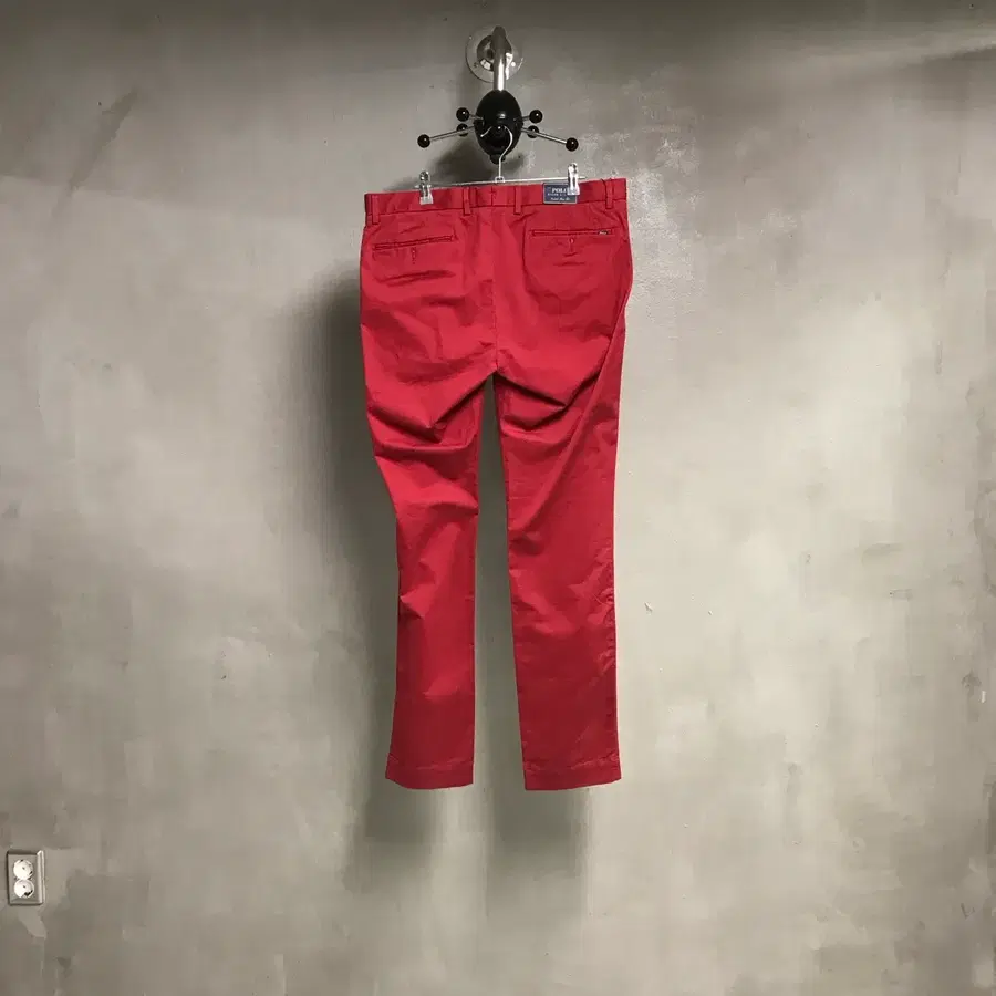 폴로 랄프로렌 레드 치노 팬츠 새상품 34/34