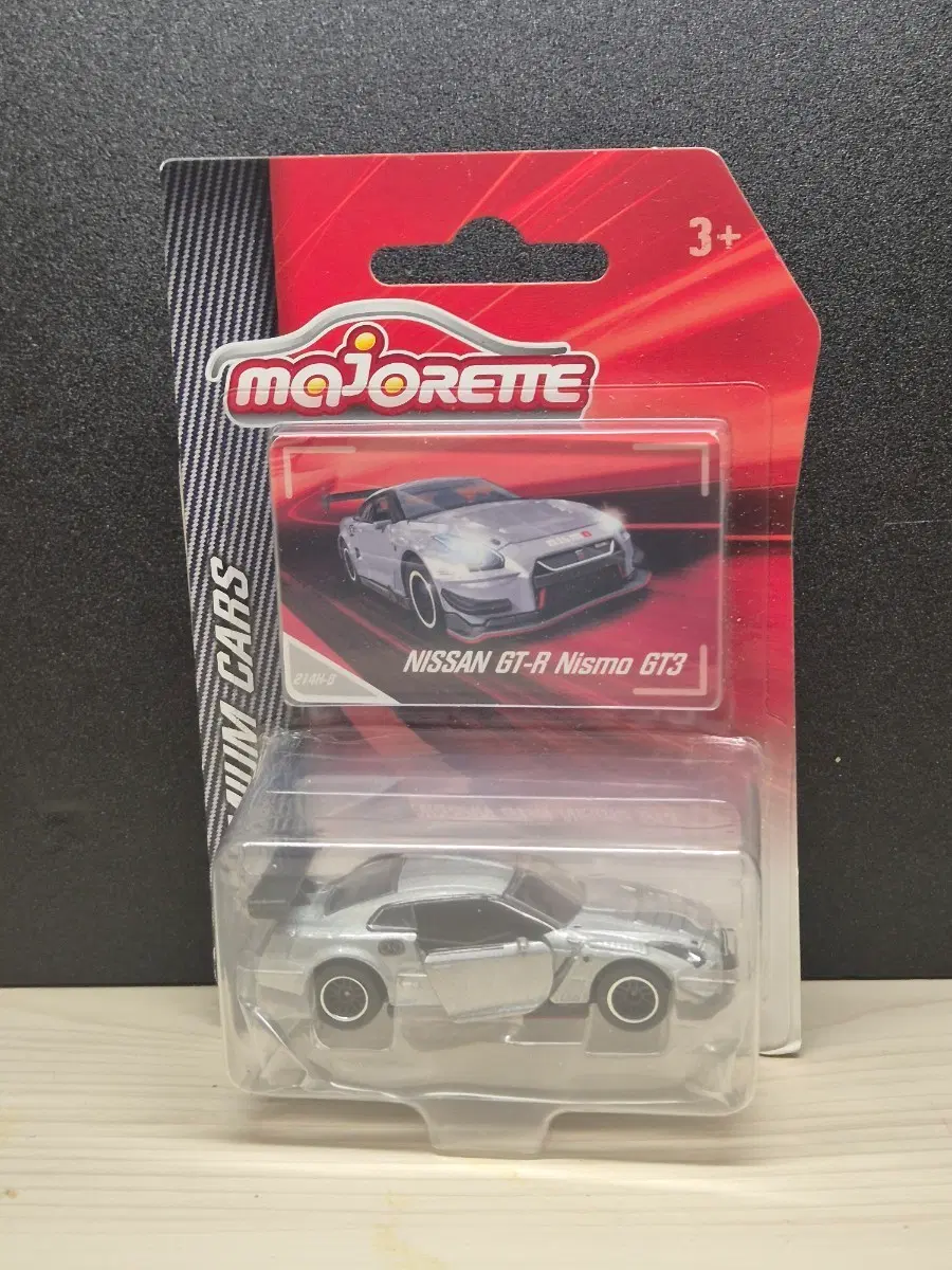 마조렛 닛산 GT-R r35 Nismo GT3 실버 다이캐스트