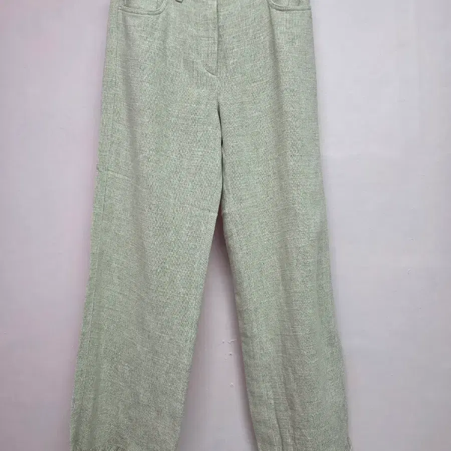 Massimo Dutti 마시모두띠 여성 린넨 와이드 팬츠 36
