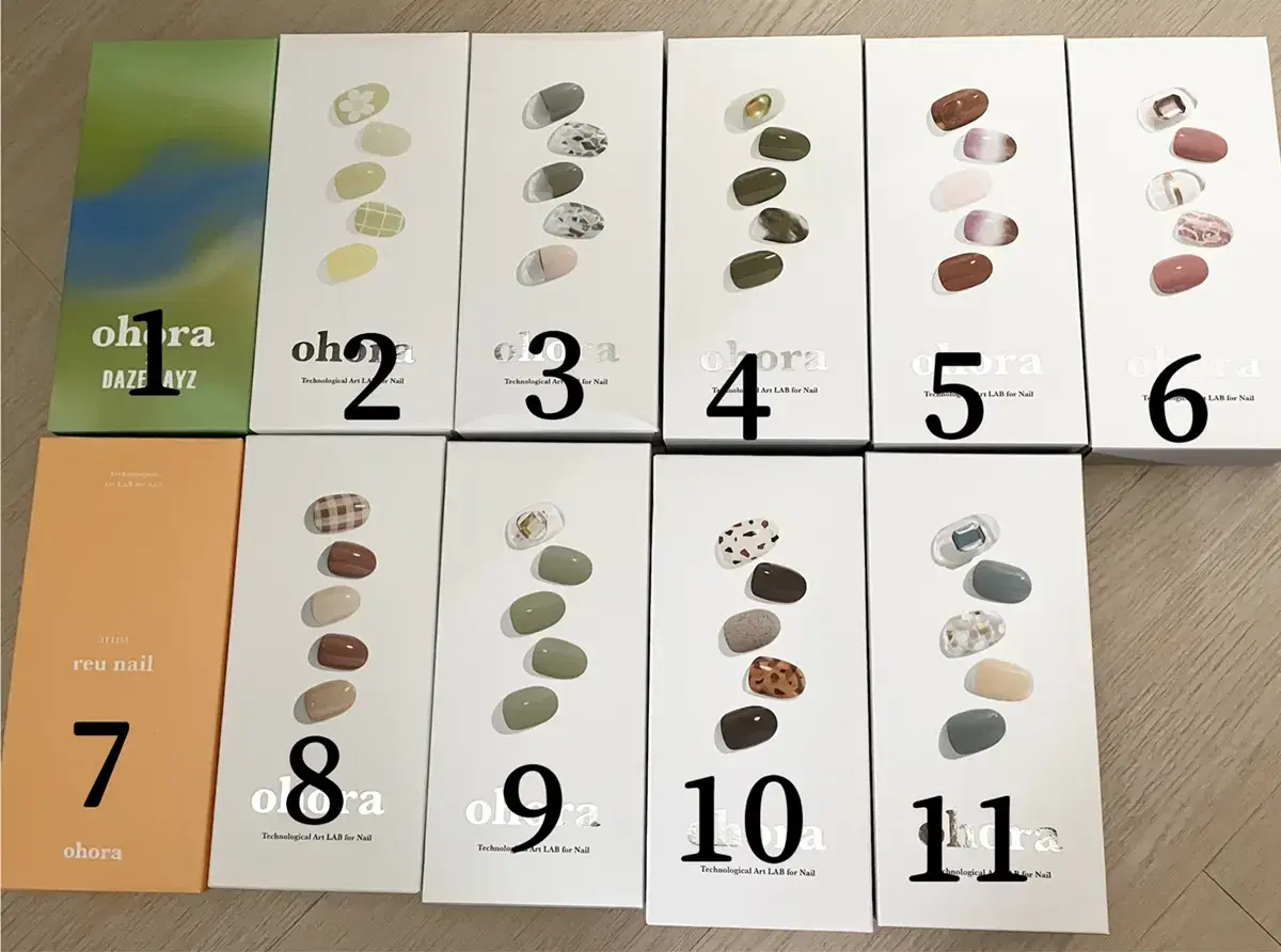 New) Ohora Gel Nail Nail sticker Nail Ohora Gel Nail Nail