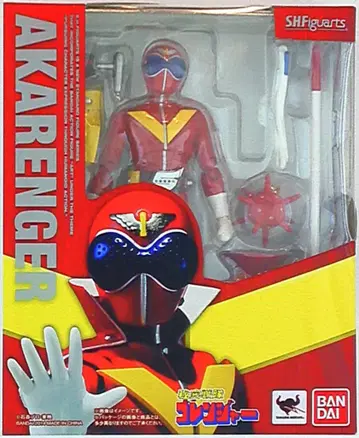 반다이 S.H.Figuarts 비밀전대 고레인저 아카레인저