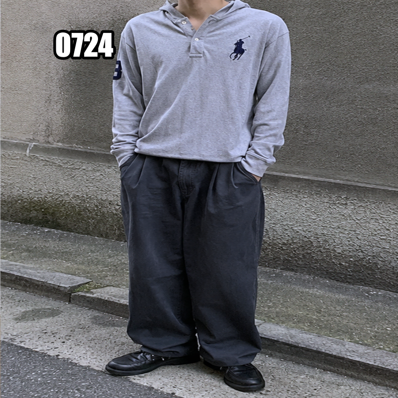 XL 폴로 랄프로렌 빅 포니 럭비 후드 티셔츠