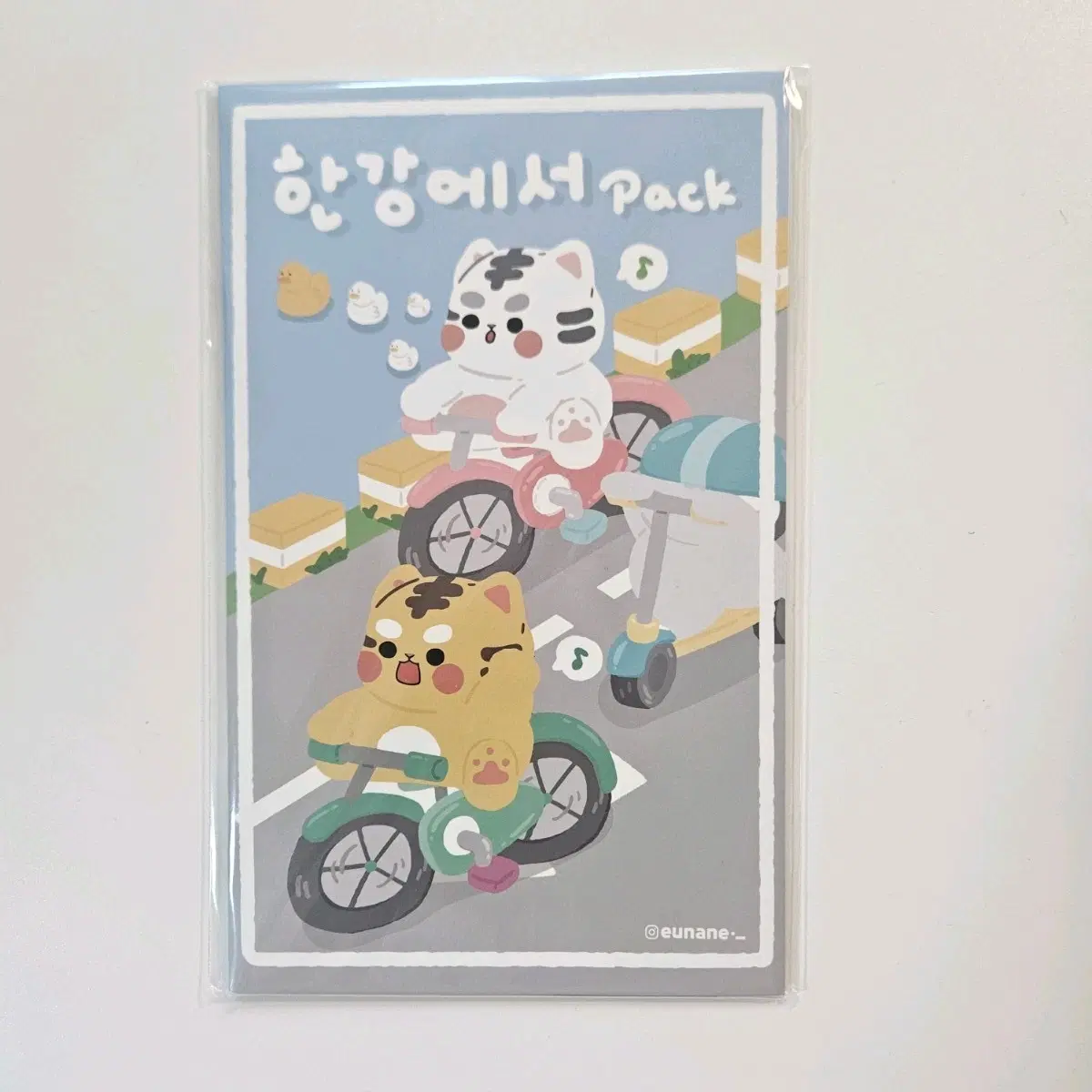 스티커) 으나네 한강 스티커팩
