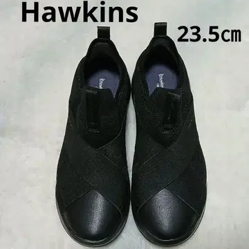 새상품 Hawkins Comfort 슬립온 스니커즈 블랙 23.5cm