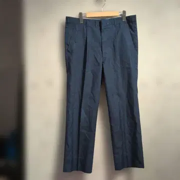 80s-90s 재팬 빈티지 폴리에스테르 린넨 혼방 슬랙스