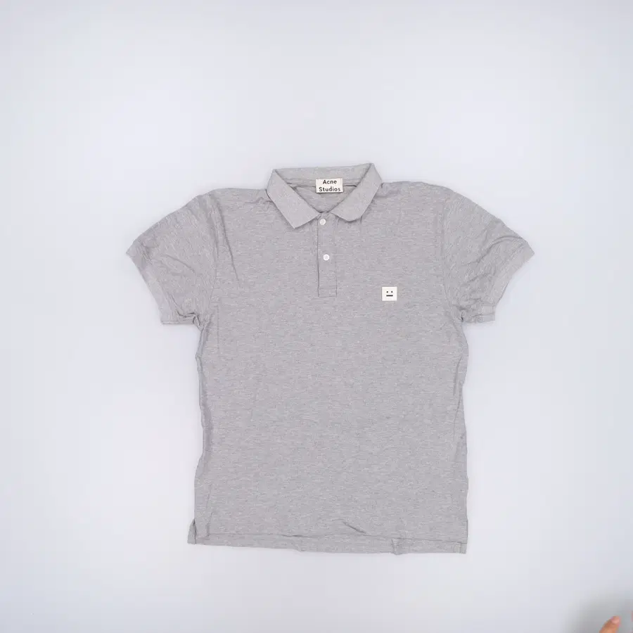 XL 네모패치 반팔 카라티 0818H2