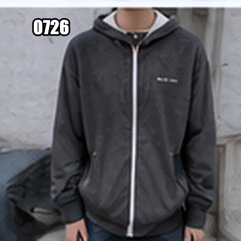 XL 블랙야크 그레이 기능성 후드 집업 자켓