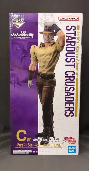 BANDAI SPIRITS 제일복권 죠죠의 기묘한 모험 STARDUST CRUSADERS C상 조셉 죠스타 MASTERLISE