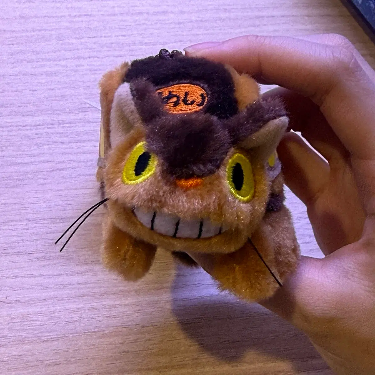 지브리 고양이 버스 키링