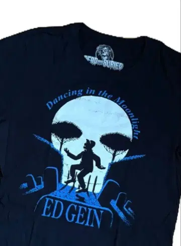 DEAD BURIED ED GEIN 반팔 셔츠 블랙