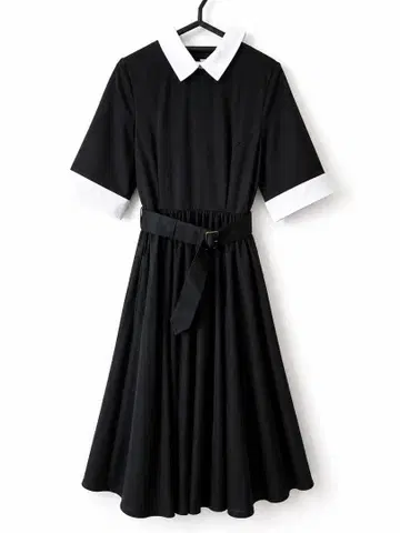 foufou THE DRESS 22 바이컬러 원피스