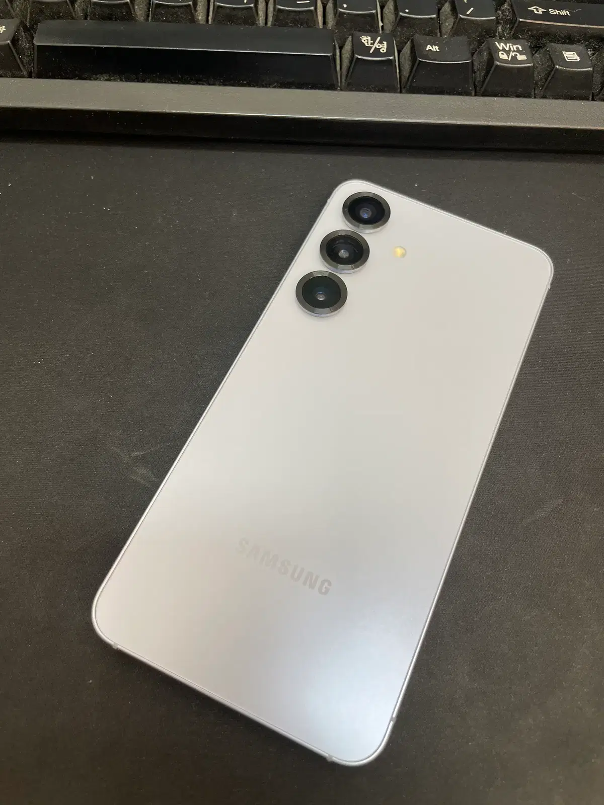갤럭시S25 블루 256GB 무잔상 상태좋은 중고70만8천팝니다