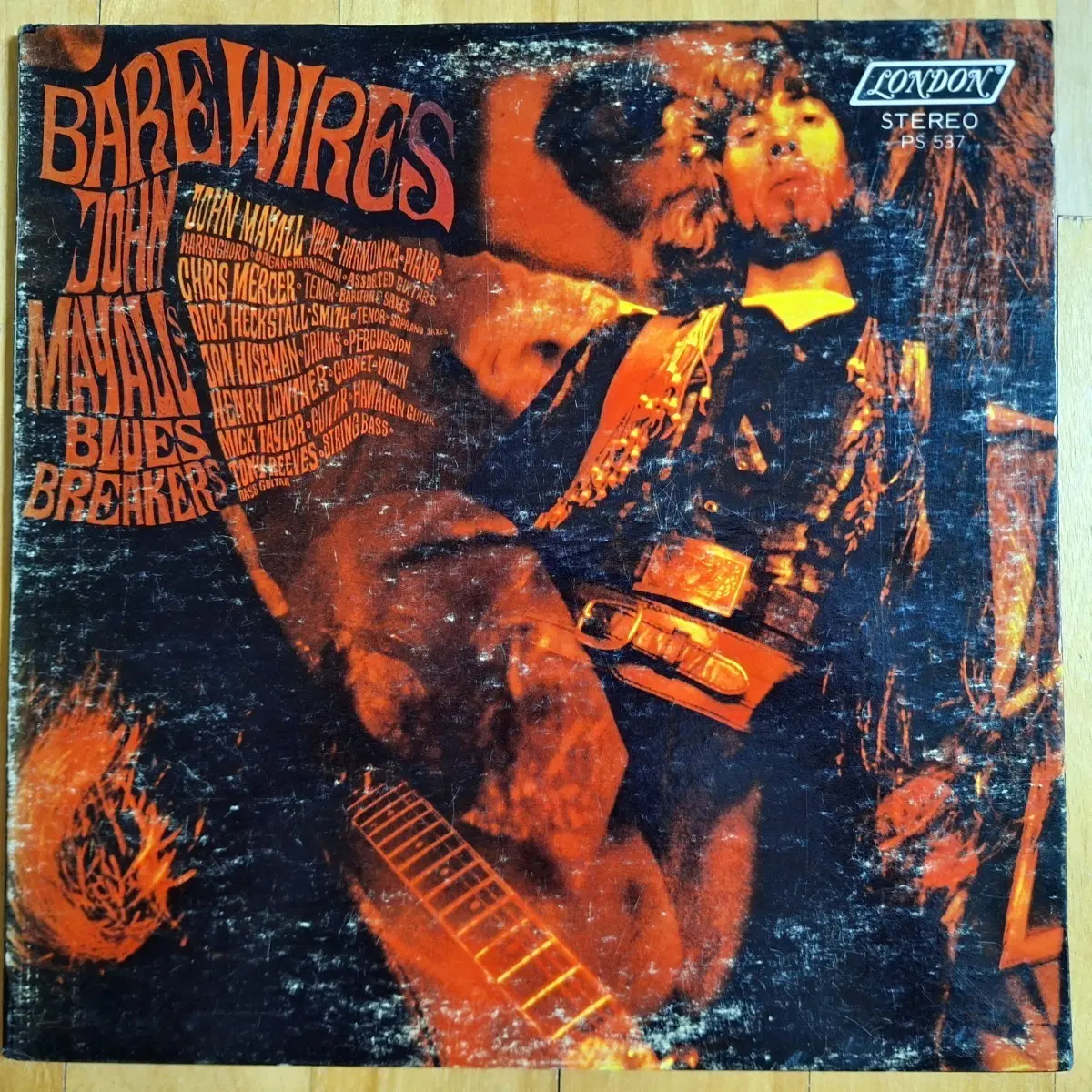 미국원반/Jazz/Bare Wires & John Mayall's Blues Breakers LP