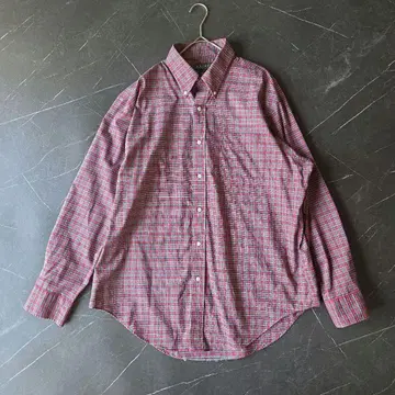 새상품급 랄프 로렌 체크 셔츠 버튼 다운 긴팔 셔츠