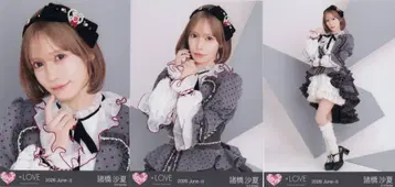 =LOVE 2026년 6월 랜덤 브로마이드 모로하시 사나 2026 June-II (연말 가요 방송 2025 의상) 3종 컴프