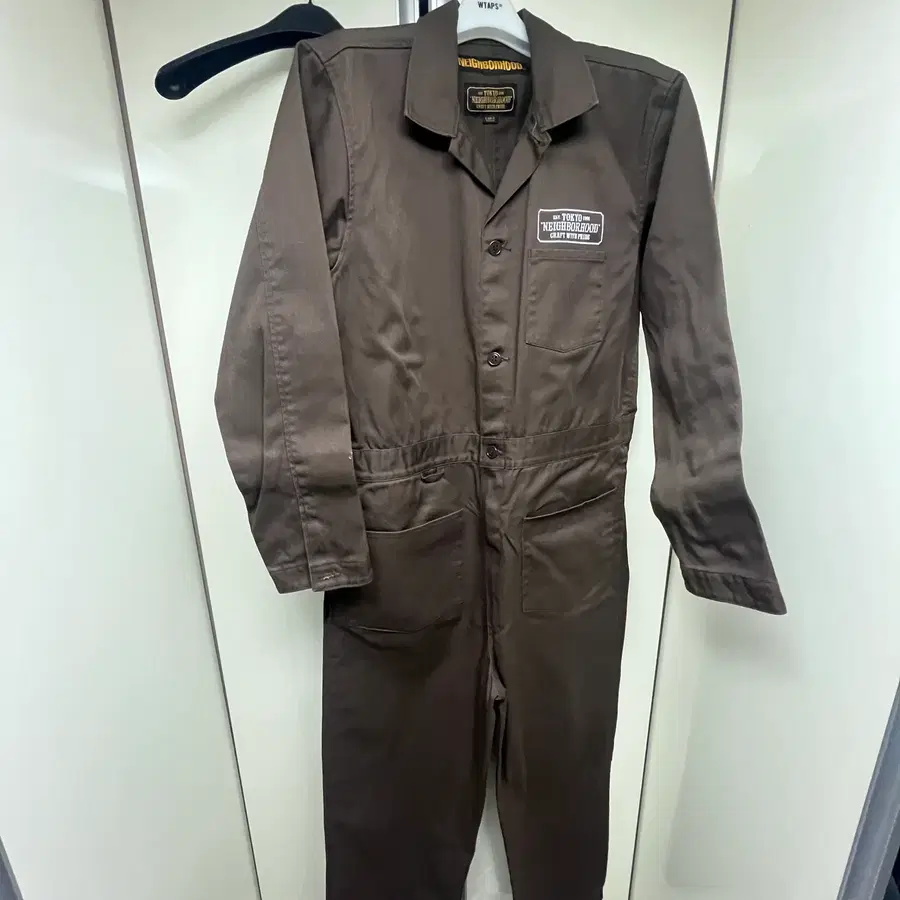 네이버후드 neighborhood 점프수트(182SPNH-PTM04), 브라운