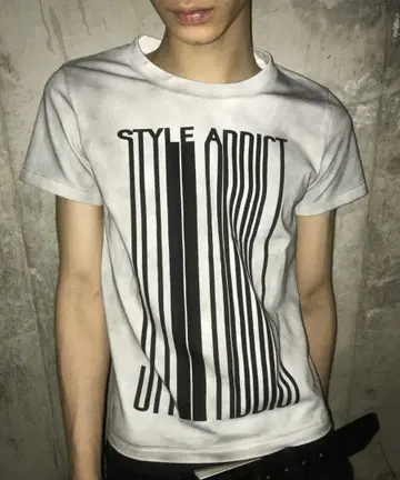 jentlouis 스프레이 프린트 티