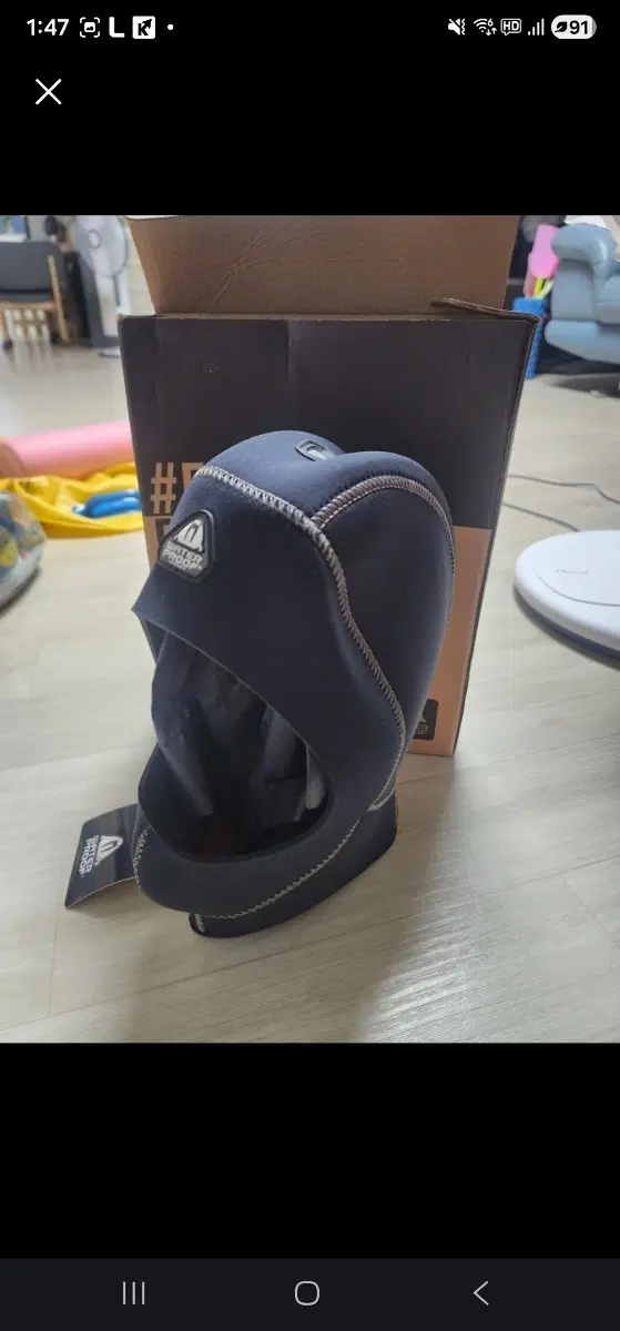 워터프루프 다이빙 후드 H1 3mm 숏 후드