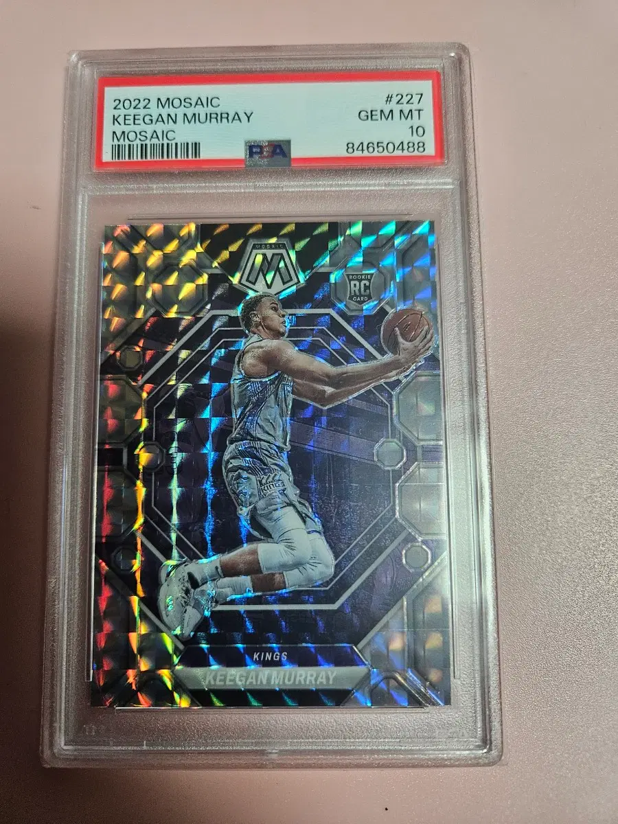 NBA)키건 머레이 PSA 10등급 2022 파니니 Mosaic 루키 카드