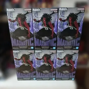 BLEACH MAXIMATIC 켄파치 피규어 6체 세트 미개봉