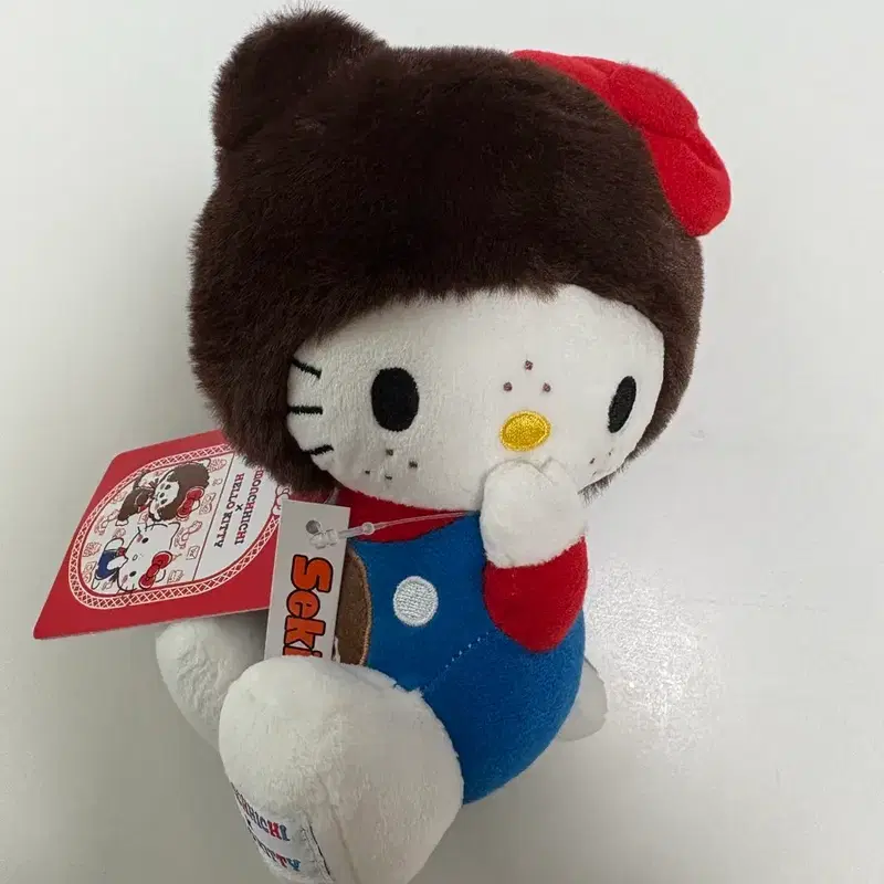 몬치치 헬로키티 50주년 콜라보 인형 누이 새상품