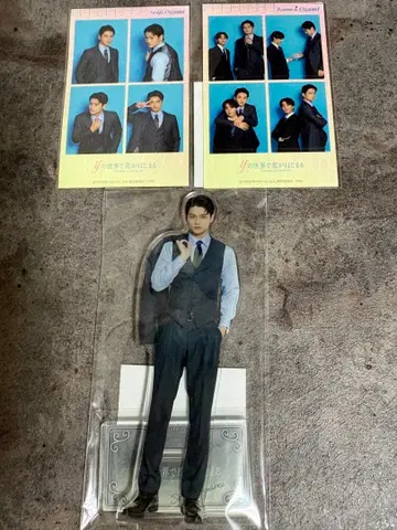 if의 세계에서 사랑이 시작된다 나카가와 다이스케 아크릴 스탠드 증명사진 세트