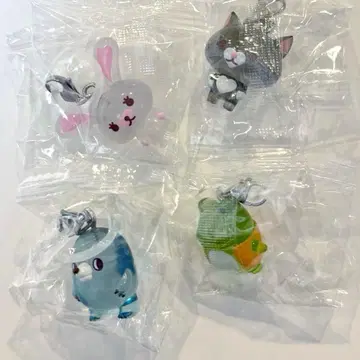 토끼 모피 메지루시 액세서리 묶음 판매