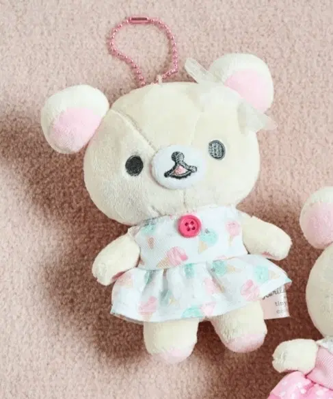 코리락쿠마 tiny tiny 콜라보 인형(화이트)