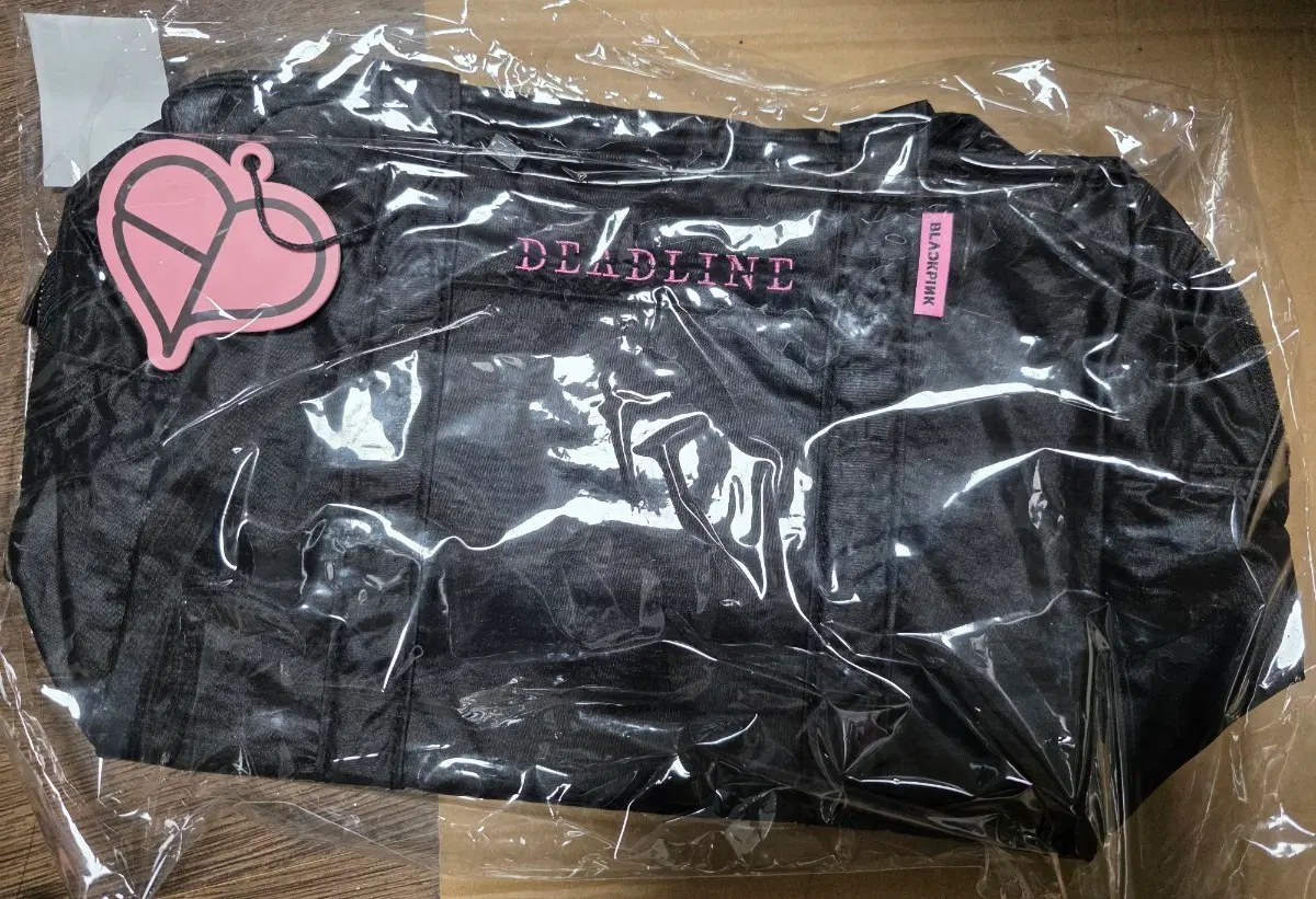 블랙핑크 데드라인 BLACKPINK BP Deadline 숄더백 bag 제니 지수 리사 로제 공식 MD 월드투어 포카 포토카드