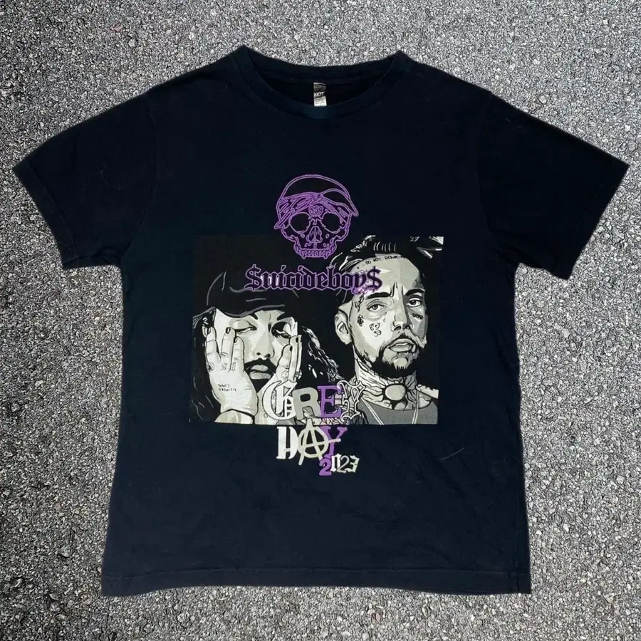 $uicideboy$ 2023 그레이데이 투어 밴드 티셔츠 M