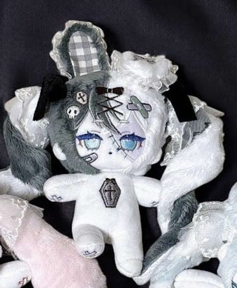 무속성 좀비토끼 솜인형 10cm
