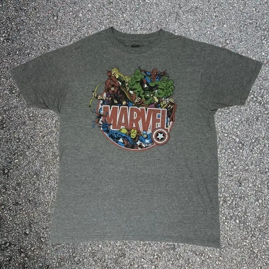 마블 코믹스 Marvel Comics 어벤져스 그래픽 티셔츠 L