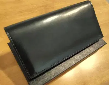 긴자 타니자와 장지갑 블랙