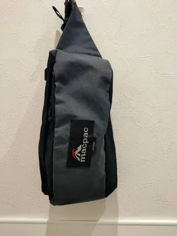 macpac 바디백 웨스트 파우치 그레이 블랙