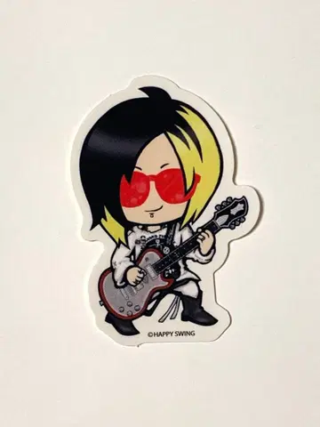 GLAY 마쿠하리 HAPPY SWING 스티커 HISASHI 새상품